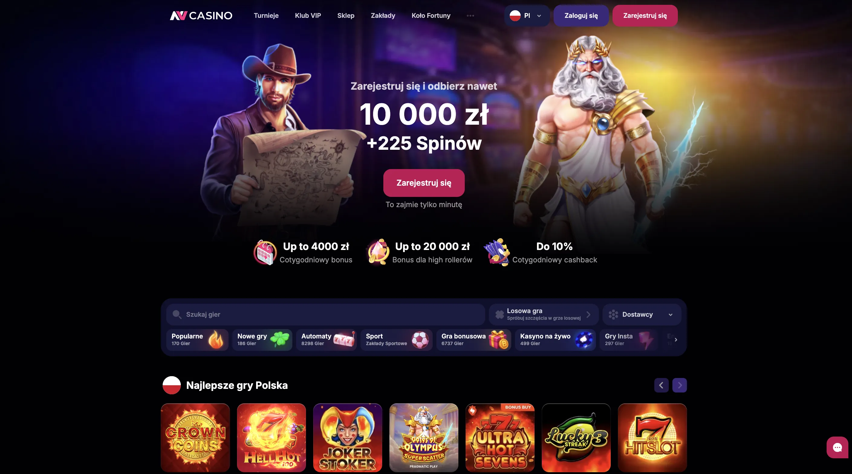 NV Casino: informacje ogólne i legalność w Polsce